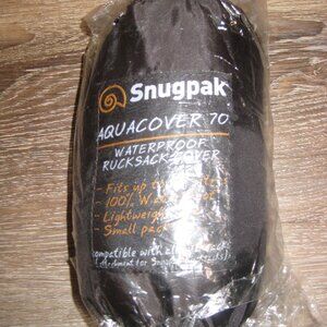 Snugpak Aquacovers Waterproof Backpack Rucksack Cover Black 70 liter